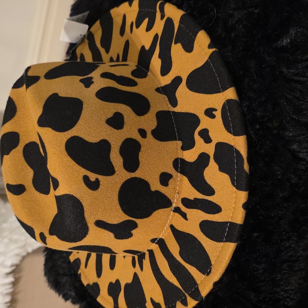 Stylish Leopard Print Women's Hat - Picture 2 of 6